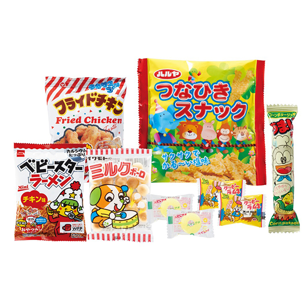 だるまちゃん福袋駄菓子9点セット2025