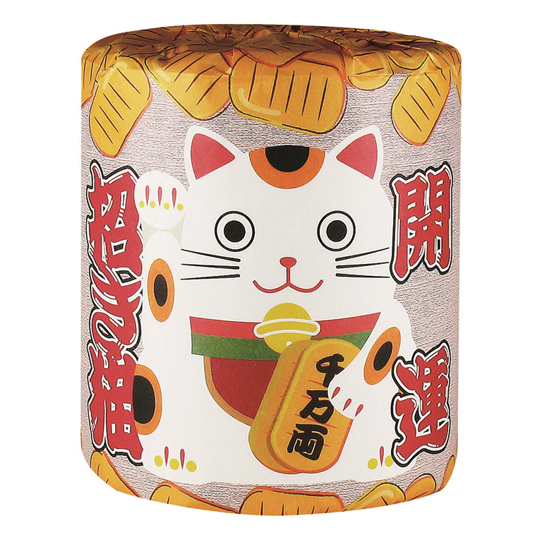開運招福ロールティッシュ 招き猫