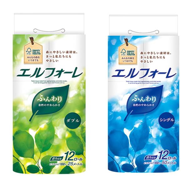 エルフォーレ トイレットティシュー12ロール