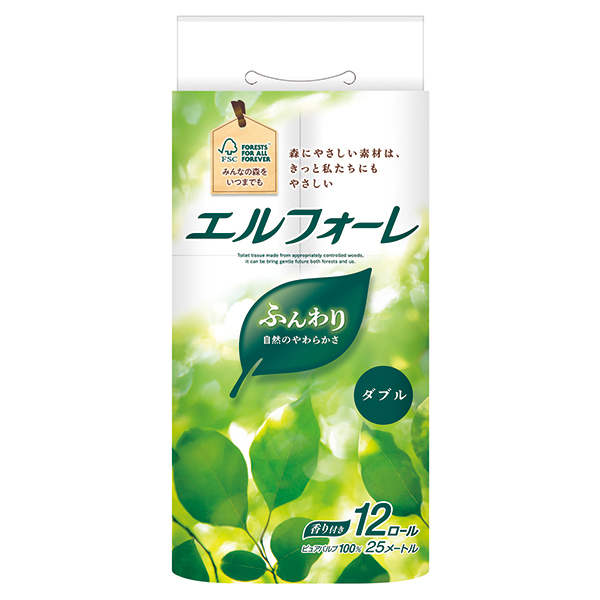 エルフォーレ トイレットティシュー12ロール