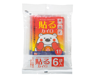貼るカイロ6袋入