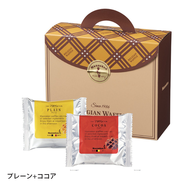 マネケン ベルギーワッフル2個入