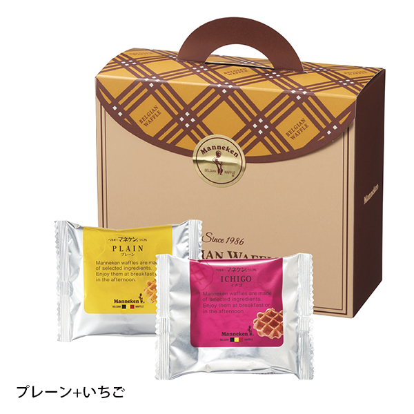 マネケン ベルギーワッフル2個入