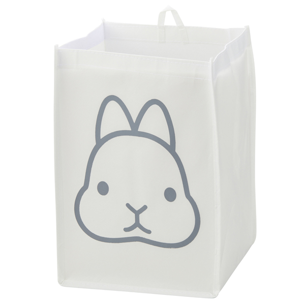 ウサギ　折りたたみランドリーＢＯＸ