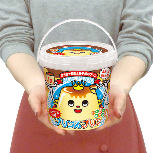 バケツで作る プリンスプリン