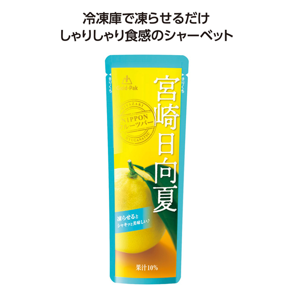 果汁入シャーベット