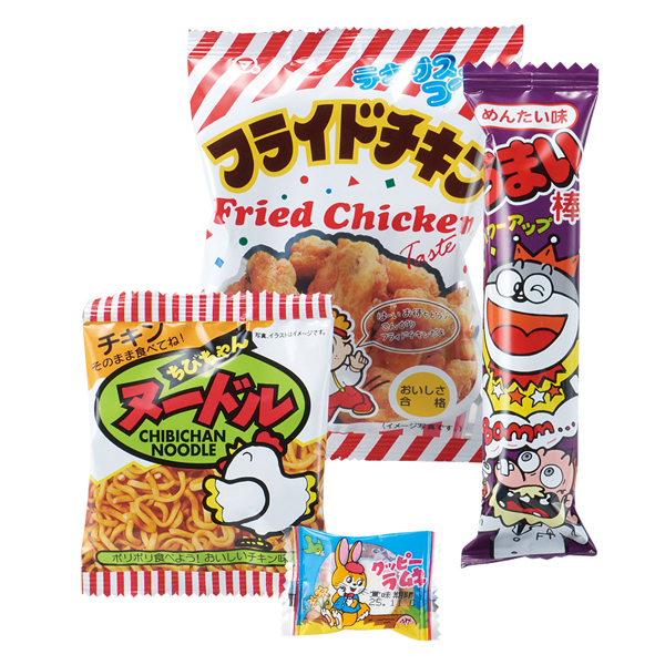 キャラクターおやつ4点セット