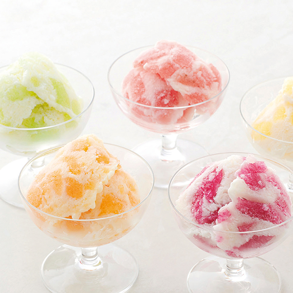 凍らせて食べるアイスデザート6個入