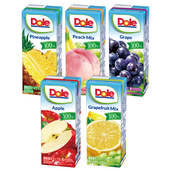 Dole100%パックジュース