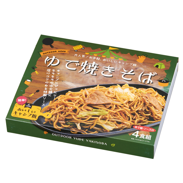 お手軽ゆで焼きそば4食入