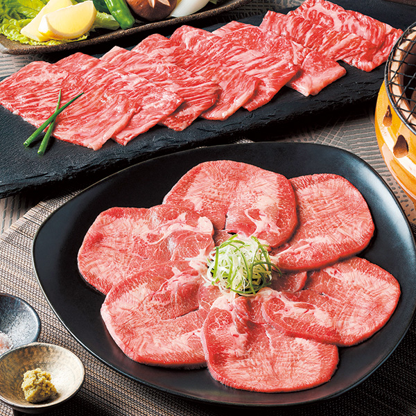 仙台牛5等級と牛タンの焼肉セット
