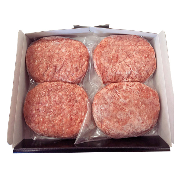 松阪牛入りハンバーグ4個セット