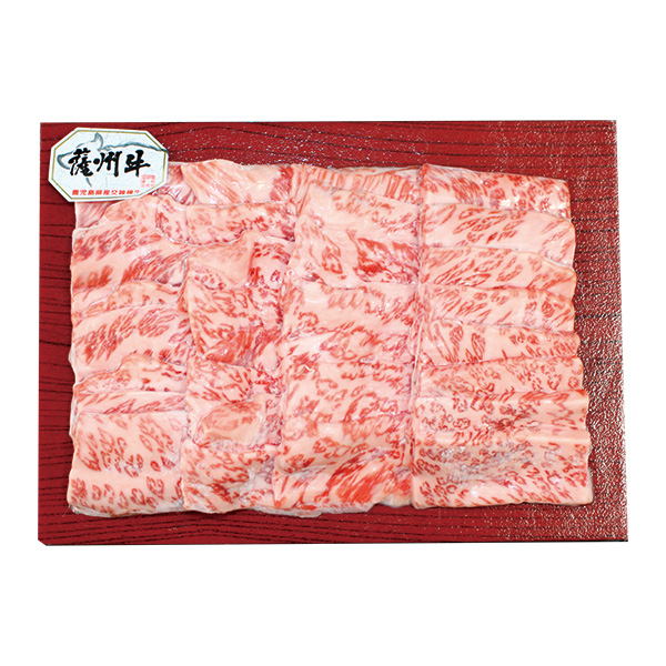 鹿児島県産薩州牛バラ焼肉用400g