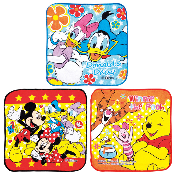 キャラクターオールスターミニタオル