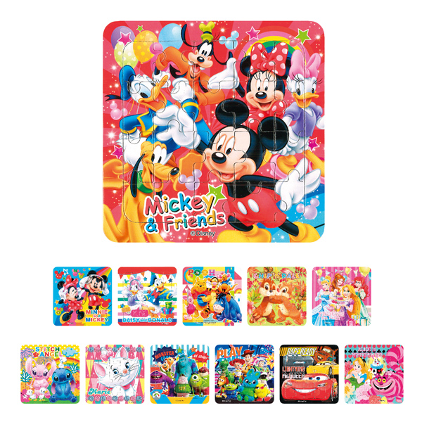 キャラクター カラフル２０Pパズル