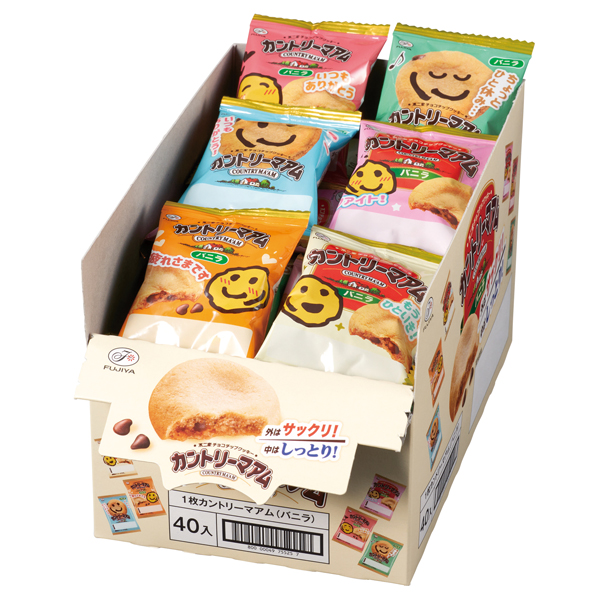 メッセージ付カントリーマアム1枚 バニラ