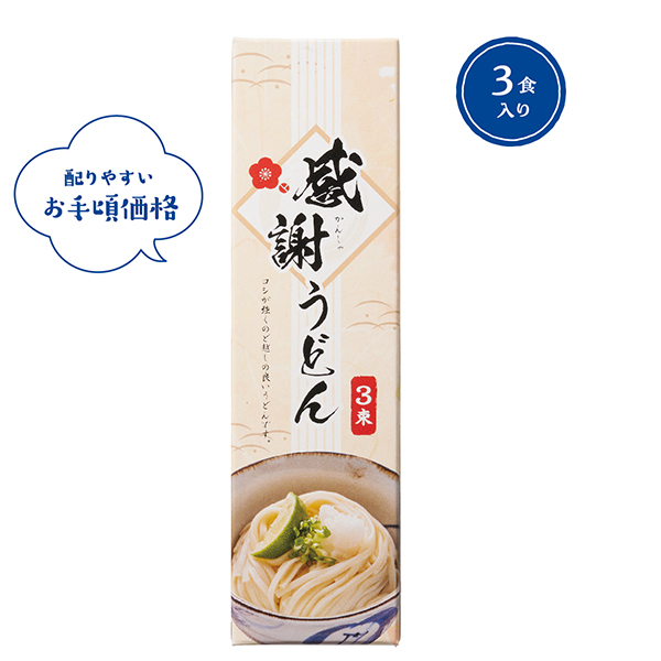感謝うどん3束